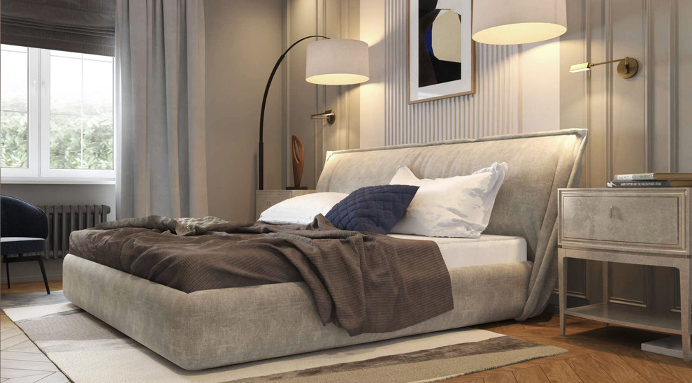 Спальня хозяев. Дом на побережье