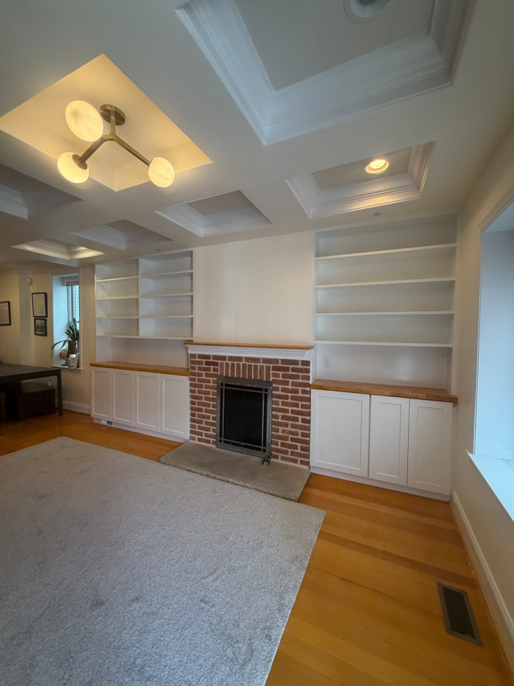 Living Room Custom Bookshelf