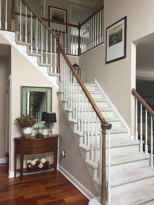 To paint or not to paint oak railings black?