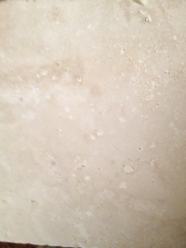 New ceramic floor in bath pitting! | Houzz Forum
