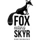 Fox eating skyr