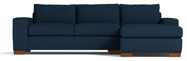 Melrose 2-Piece Sectional, Baltic, Chaise on Right