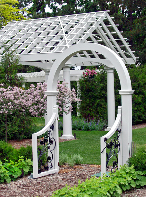 Arbors and Pergolas - Victorian - Garden - Minneapolis - by Gray