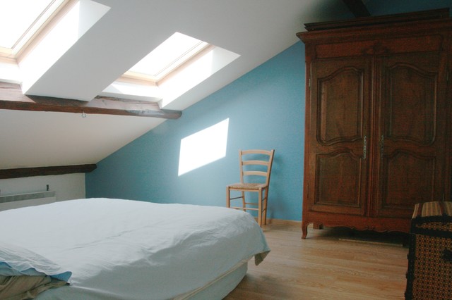 Chambre d'amis. klassisch-modern-schlafzimmer