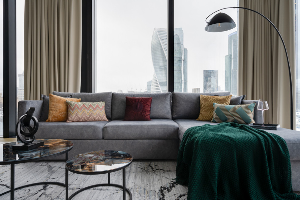 Хоумстейджинг и комплектация квартиры в небоскребе Москва Сити, ЖК Capital Tower