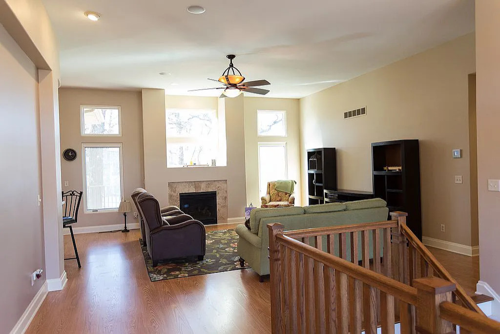 Kitchen and Living Room