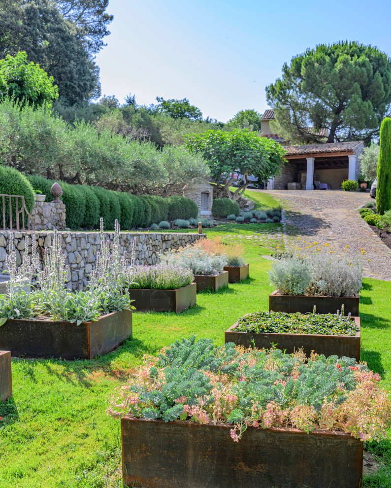 Jardin de Bastide dans le haut-Var