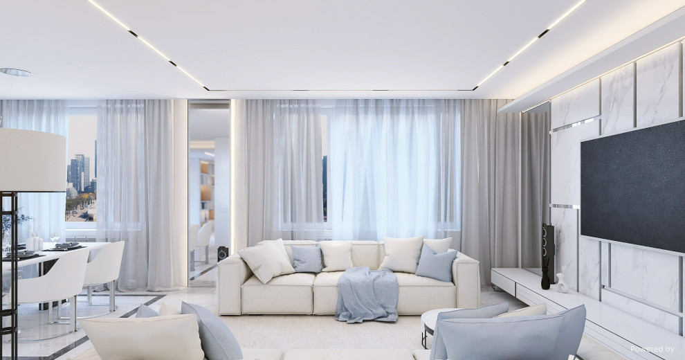 Трехкомнатная квартира для семьи из трех человек