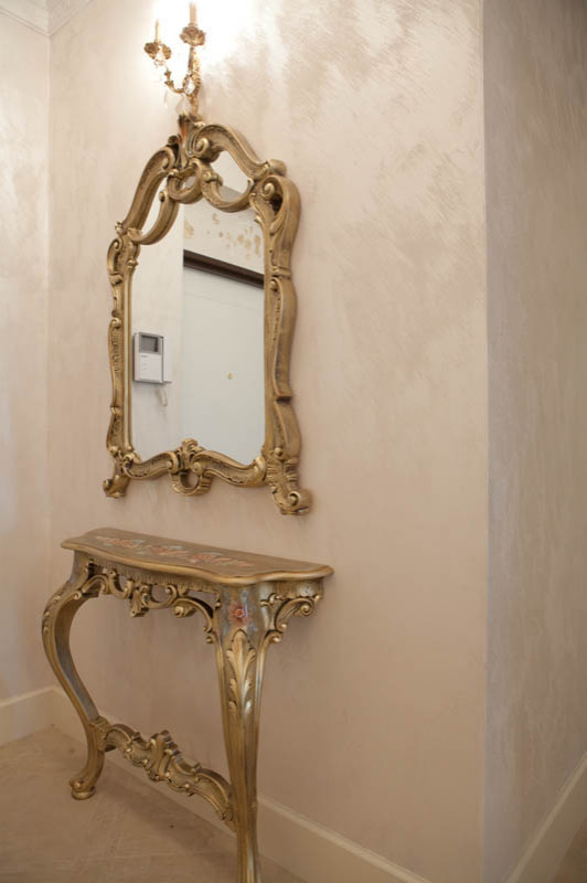 Классический Интерьер квартиры  в бежевых тонах (120 кв м)