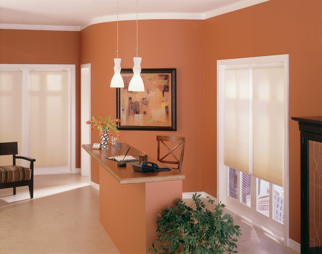Neutral shades  complement any wall  color  Contemporary 