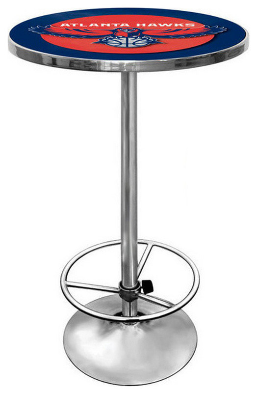 Portland Trail Blazers NBA Chrome Pub Table