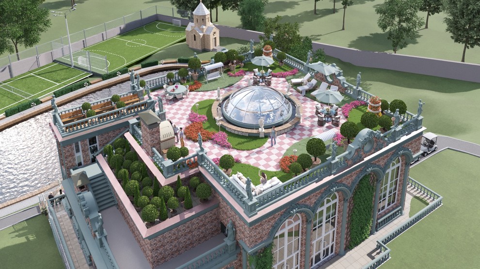 Итальянский павильон - банкетный зал на 100 и более человек