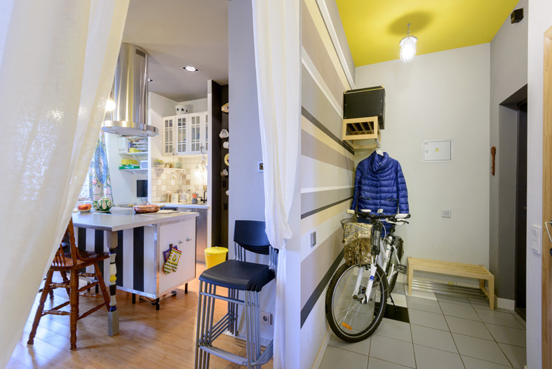 Квартира-студия для молодой пары.