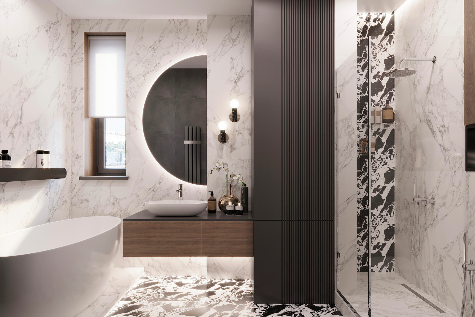 Дизайн-проект квартиры в КД «Дом Философа» 108 кв.м