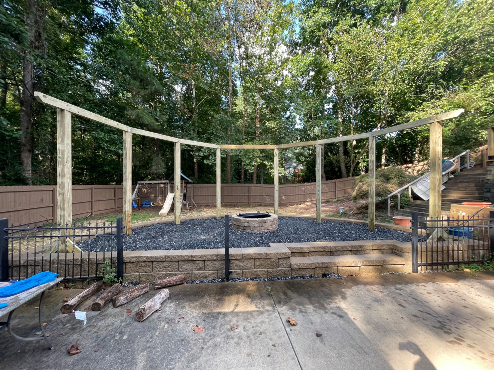 Powder Springs Deck, Pergola and Swings