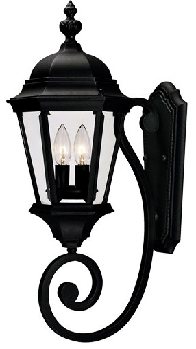 Savoy House 5-1301-BK Wakefield Wall Mount Lantern in Textured Black