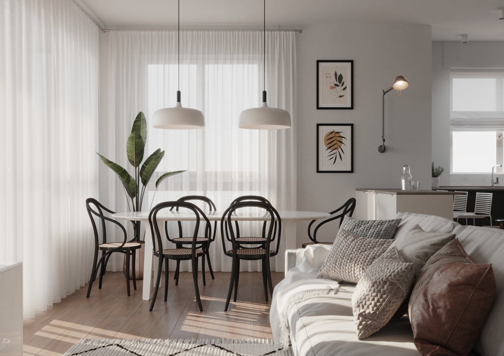 Idee per un soggiorno minimal di medie dimensioni