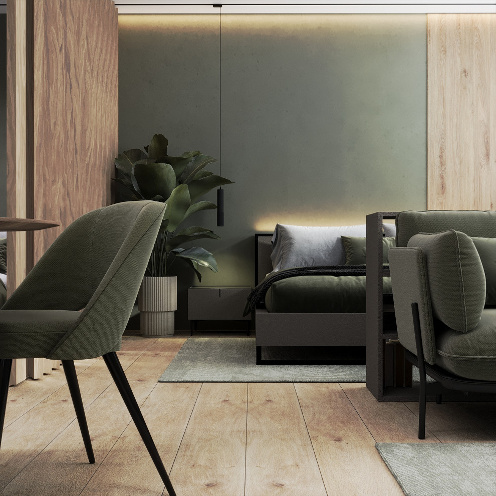 Дизайн проект студии в современном стиле