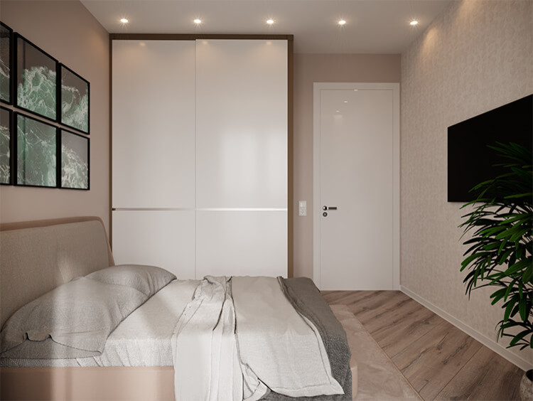 Светлая двушка.