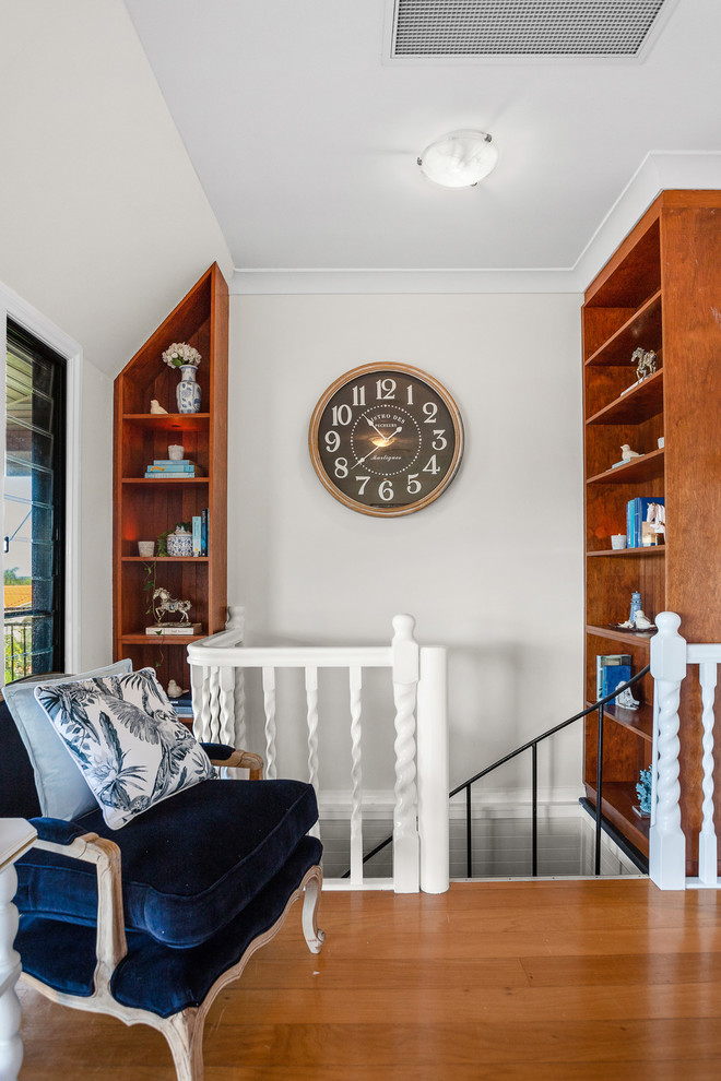 Design ideas for a beach style hallway in Other.