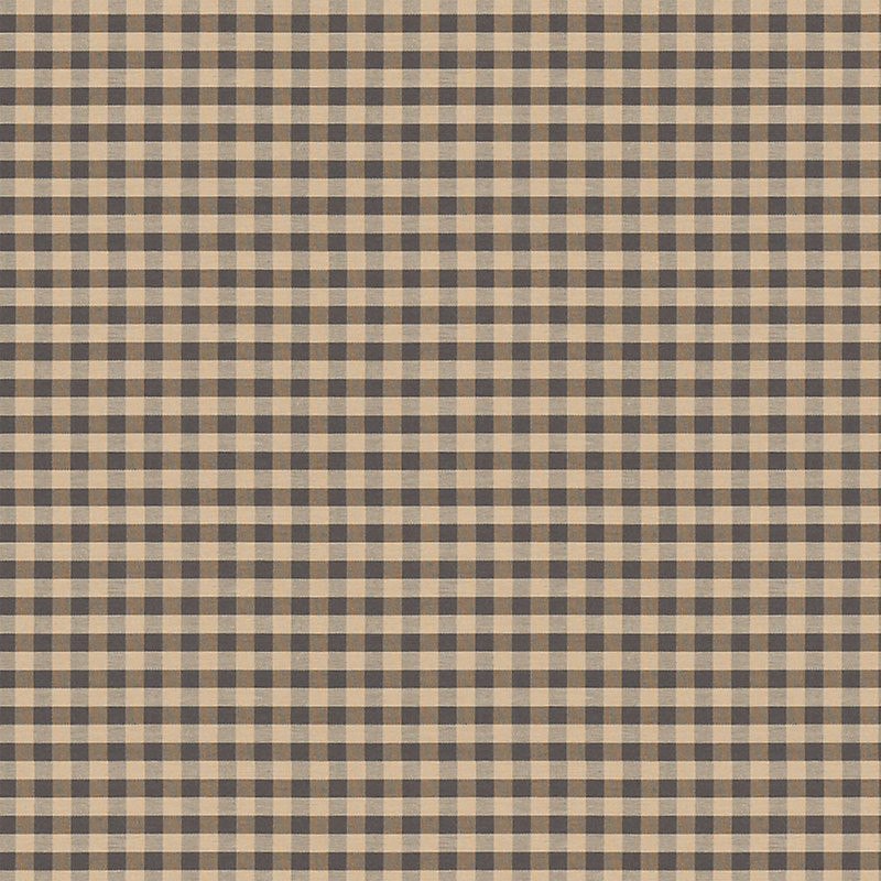 Small Gray Check Fabric by the Yard