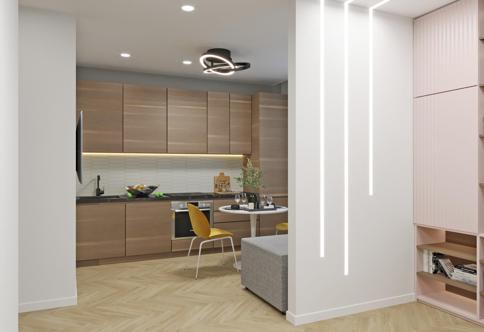 Интерьер для девушки-студентки