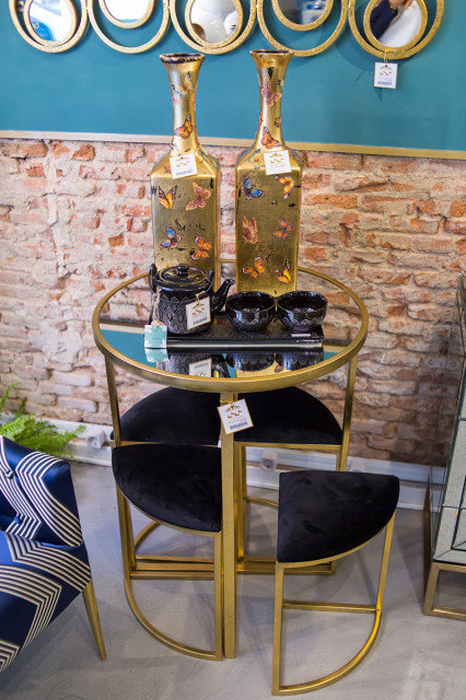Le Carrousel Showroom eklektisk-dagligstue
