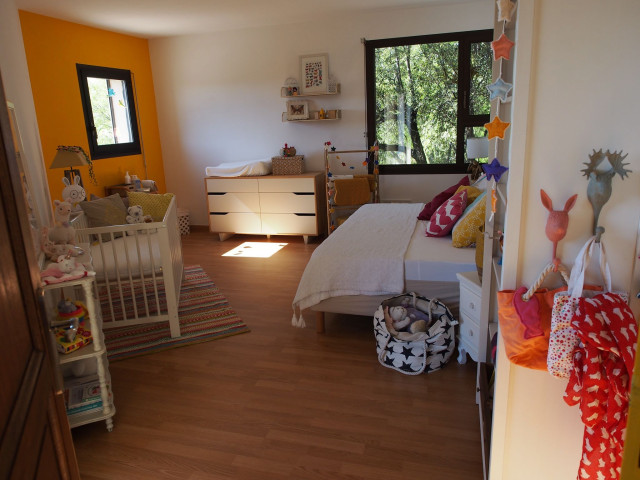 Maison d'architecte des ann&eacute;es 90 moderno-bebe