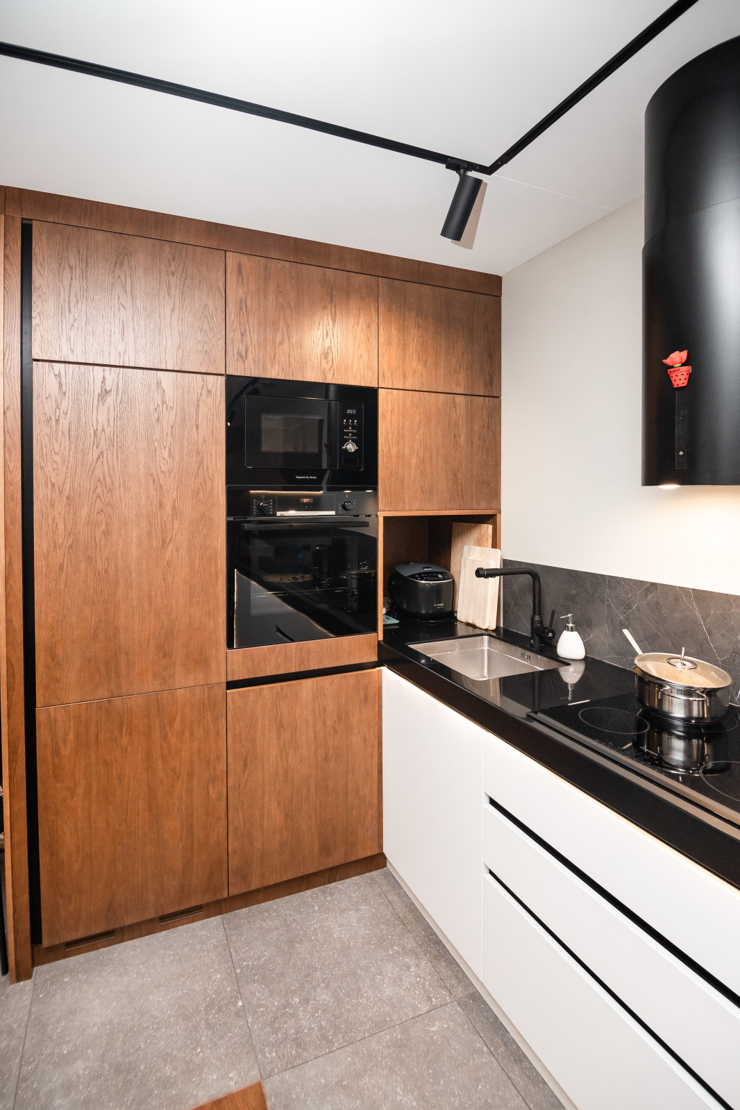 Кухня-гостиная в стиле минимализм