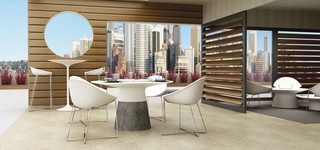Horizon Outdoor Dining Table - Modern - Outdoor Dining Tables