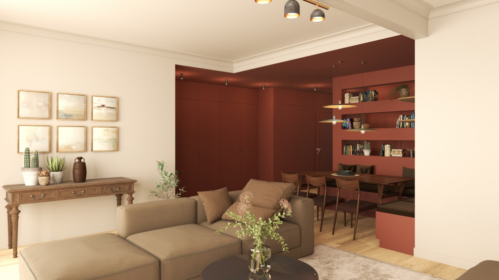 Projet - Vue depuis le salon - Modélisation 3D