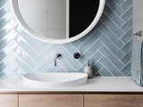 Beach Style Bathroom by Menzie Designer Homes Pty Ltd