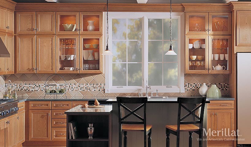 Inspiration for a transitional kitchen remodel in St Louis