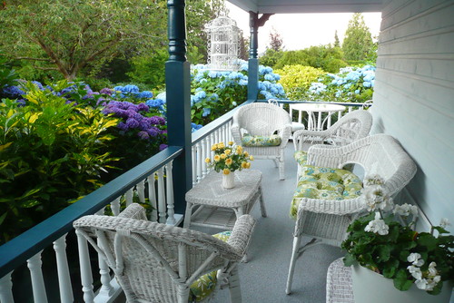 traditional-balcony Best Outdoor Wicker Patio Furniture