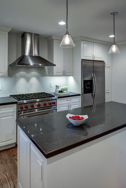 Transitional Versatility Designed By Janis Manacsa traditional-kitchen