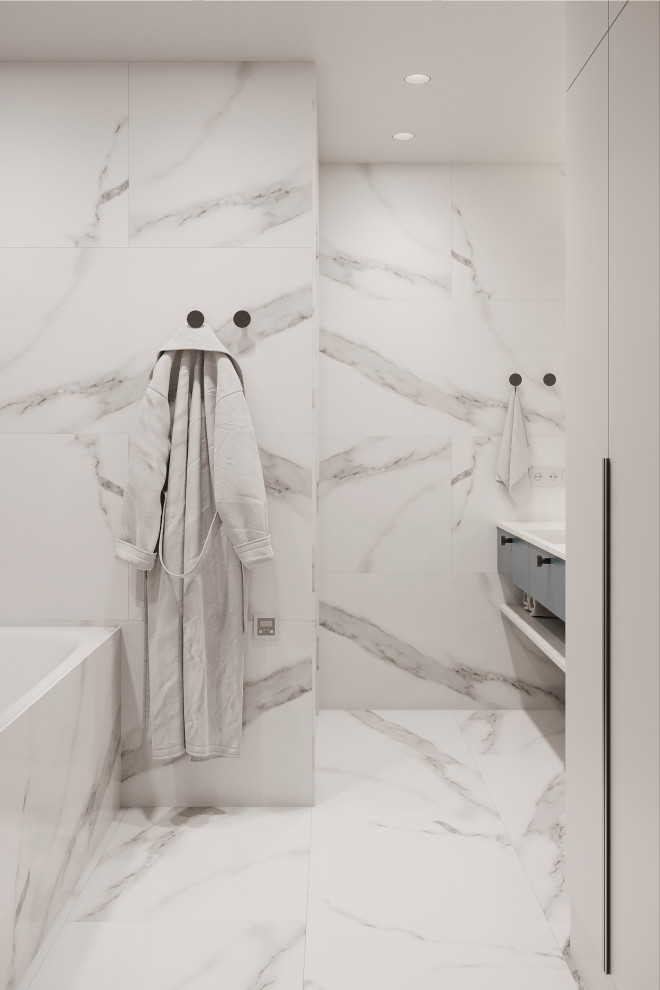 Квартира с современным интерьером для молодой семьи