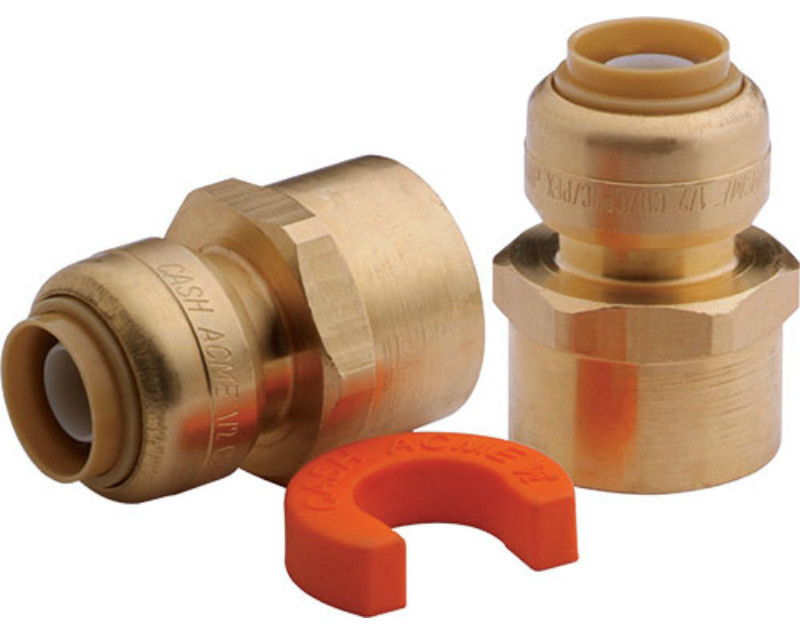 SharkBite® 22441LF Water Heater Installation Kit, 3/4" x 3/4" FNPT