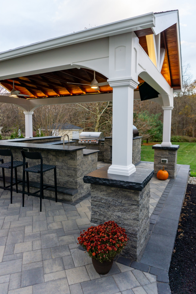 Freehold, NJ: Pavilion, Patio & Outdoor Kitchen