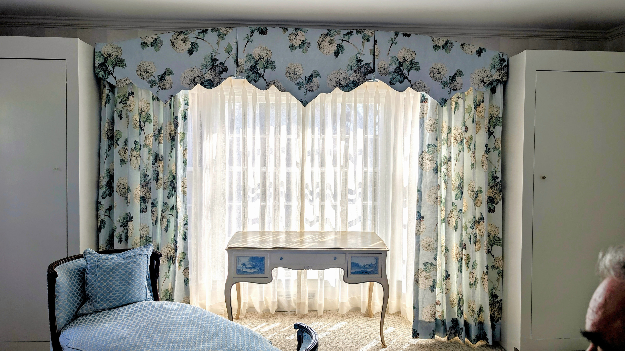 A Little Romance valance treatment