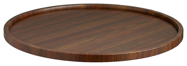 Kraftware Woodcraft Ebony Round Serving Tray Modern Trays By Corp - Large Round Coffee Table Tray Kraftware Woodcraft Ebony Round Serving Tray Modern Trays By Corp - Large Round Coffee Table Tray