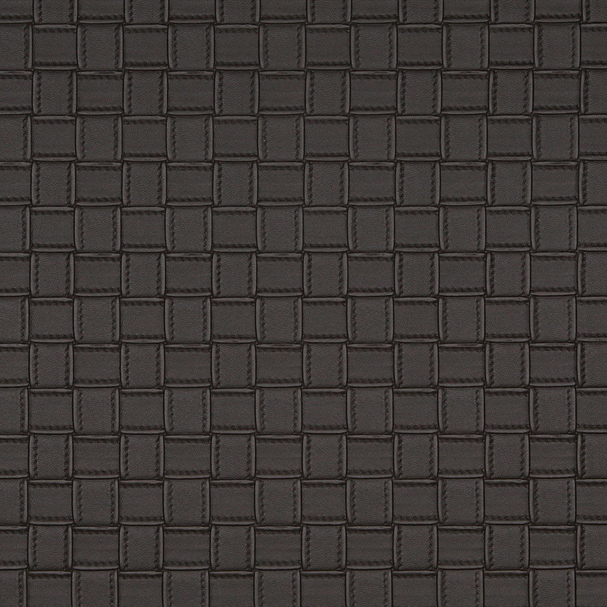 Basket Woven Look Upholstery Faux Leather By The Yard, By The Yard