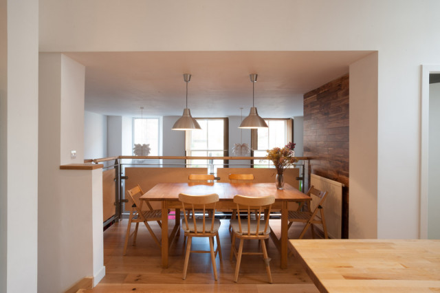 Leith flat conversion modern-esszimmer