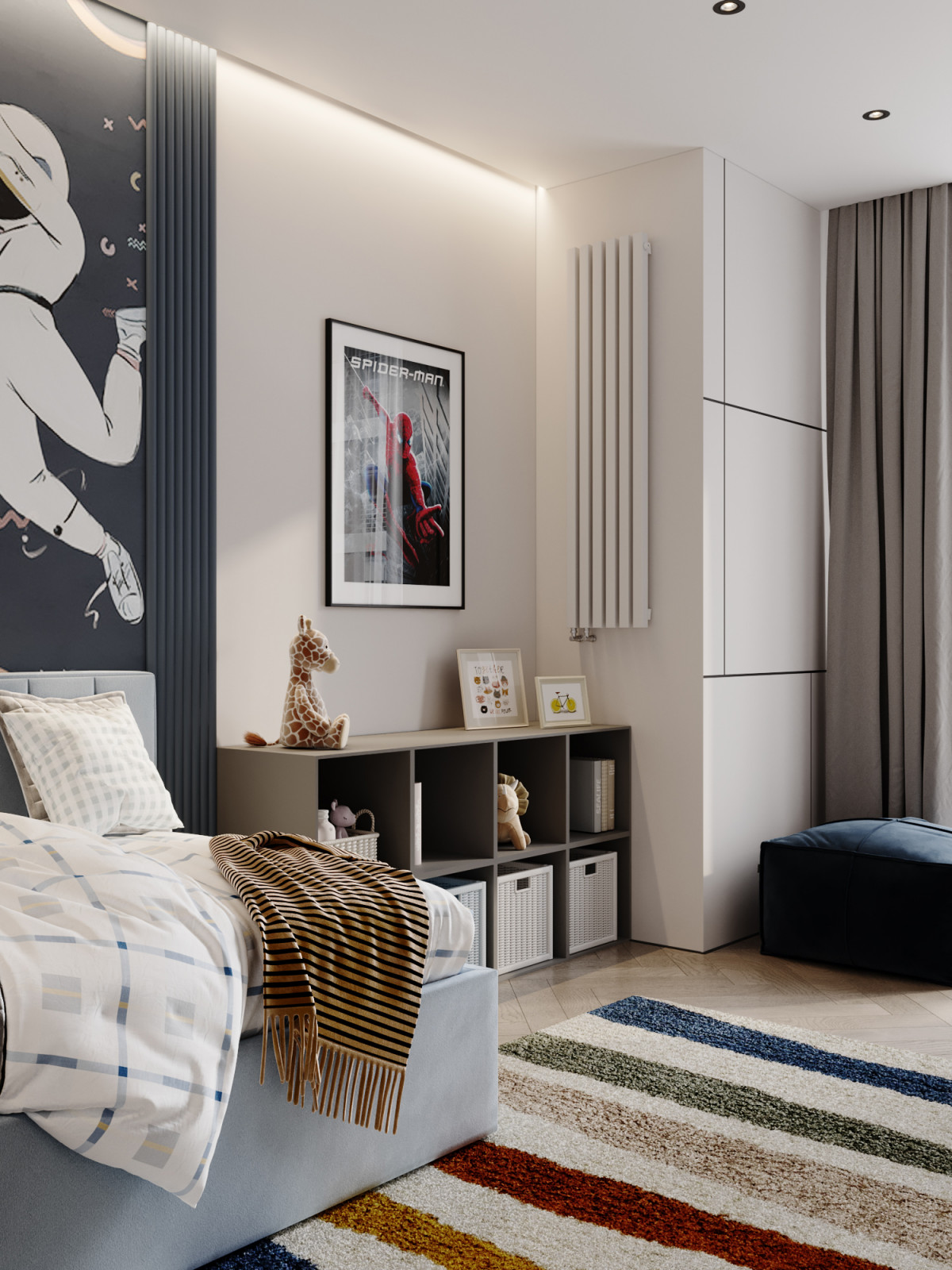 Идеальный современный интерьер в ЖК Homecity