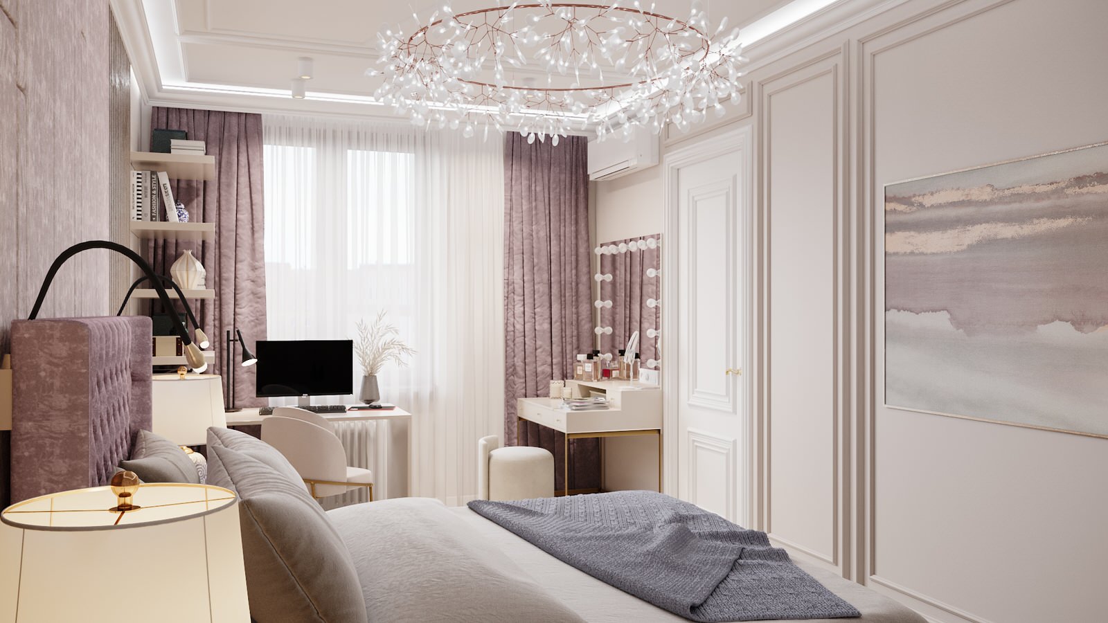 Маленькая квартира в стиле Американская классика