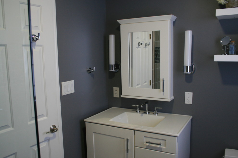 Bathroom - transitional bathroom idea