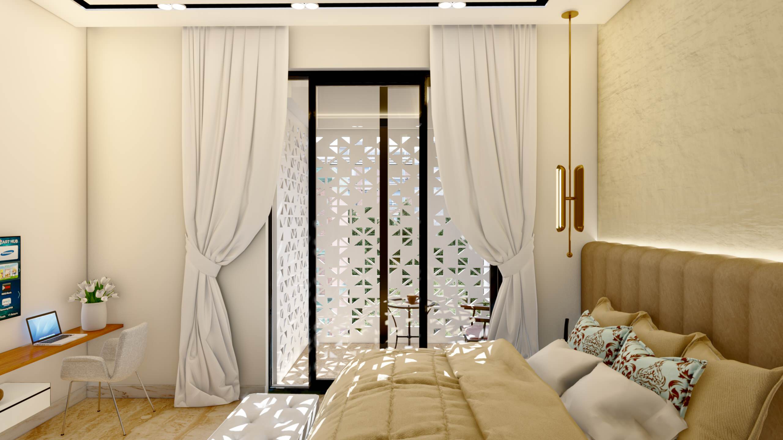 Modern Bedroom Remodel in Knightsbridge