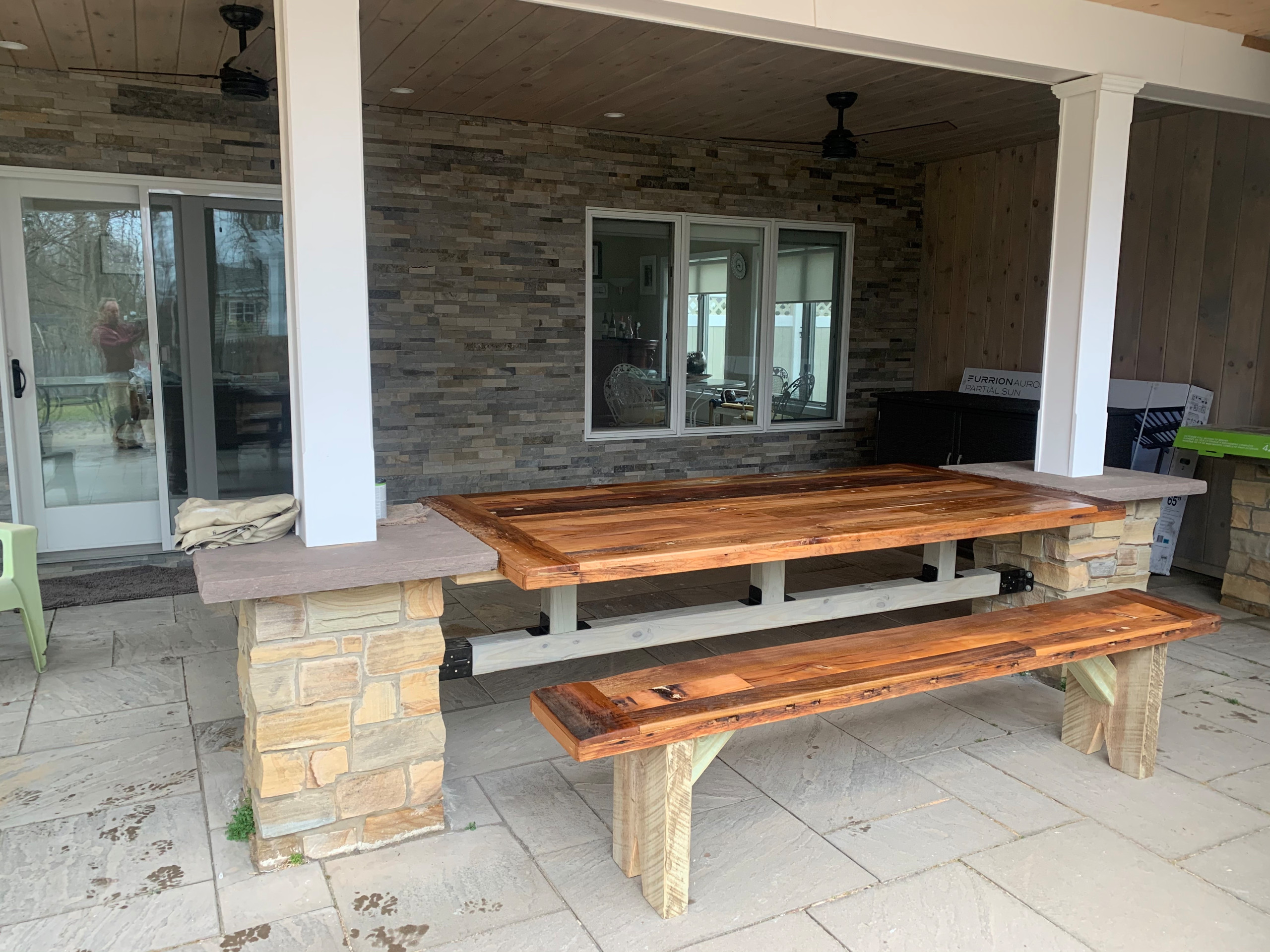 outdoor tables