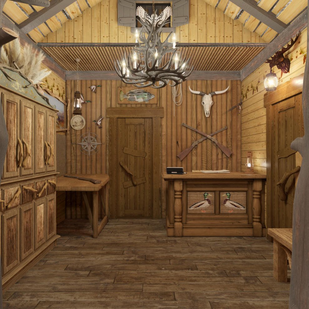 "Охотничий домик" в ТК "Малые Карелы"