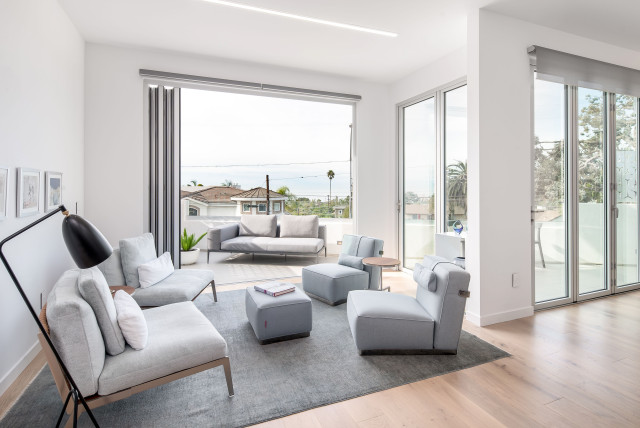Modern Cardiff Full Home Renovation contemporary-living-room
