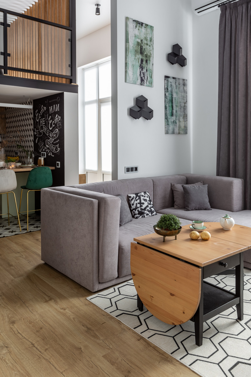 Двухуровневая квартира в Сочи